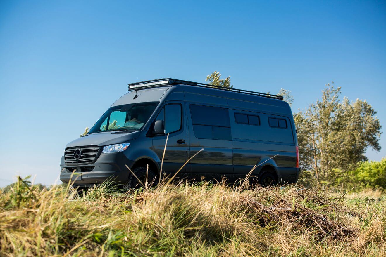 custom van conversion Monkey Business 2019 mercedes benz sprinter 170 4wd