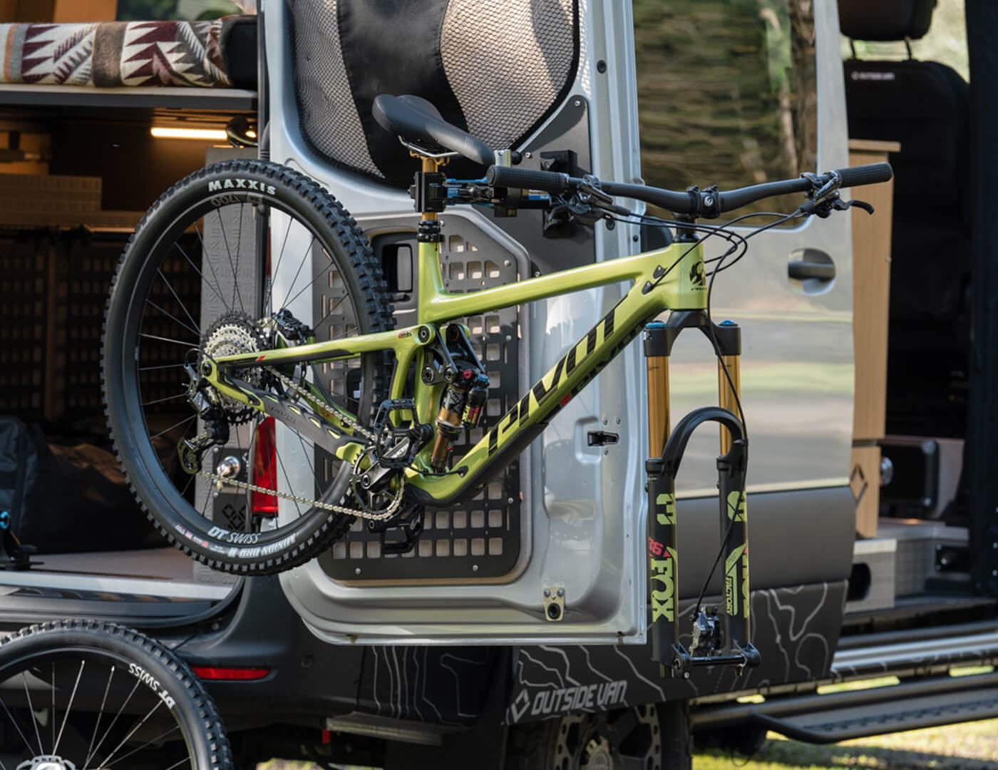 Helix by Outside Van. A Mercedes Benz Sprinter 144 built in Portland, Oregon for off road travel