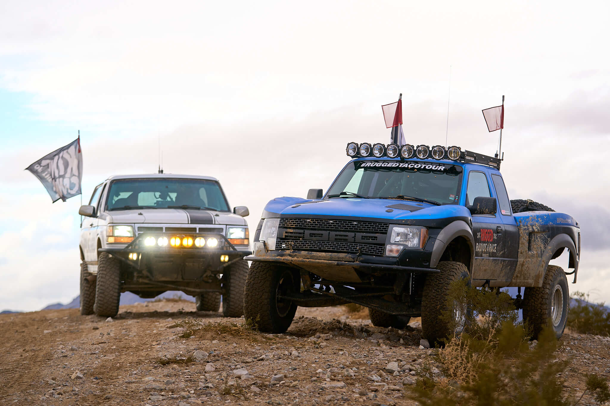 Pre-runner Trucks at King of the Hammers