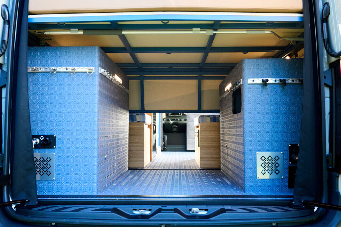 Outside Van Tikanni Custom Adventure Van
