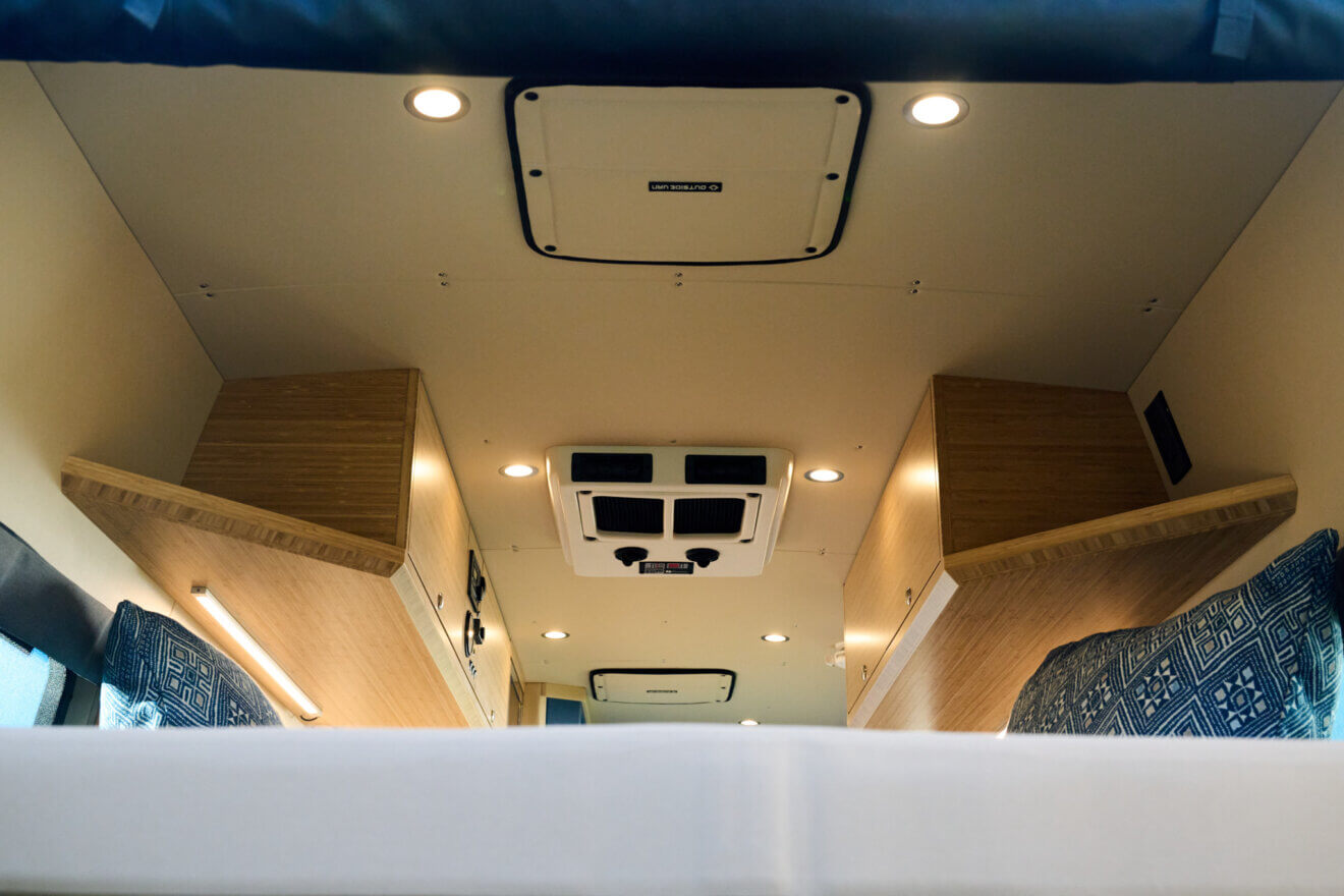 Outside Van Tikanni Custom Adventure Van