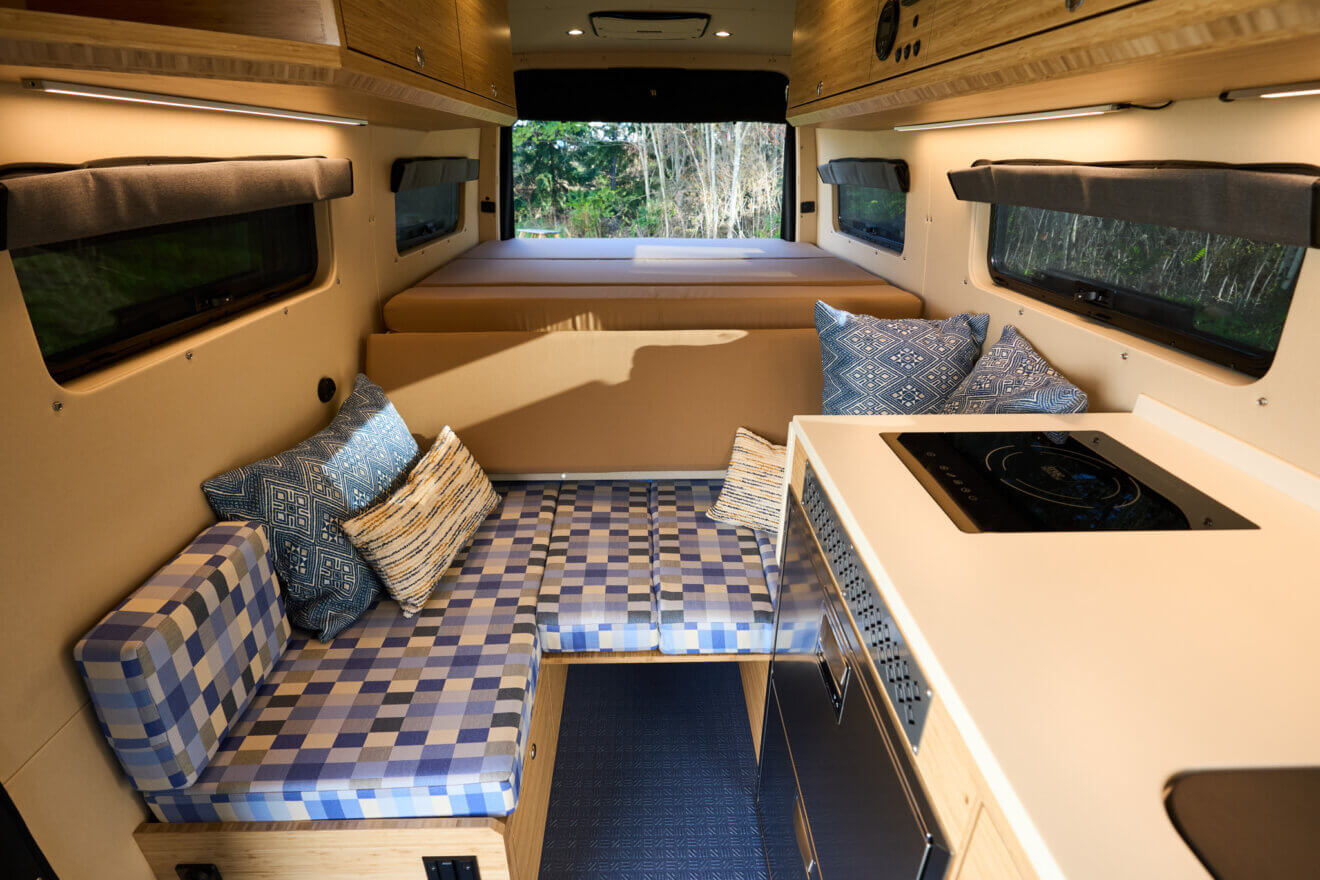 Outside Van Tikanni Custom Adventure Van