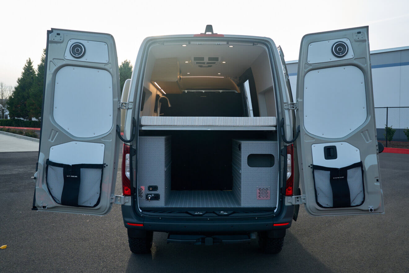 Outside Van Custom Van Conversion Scout