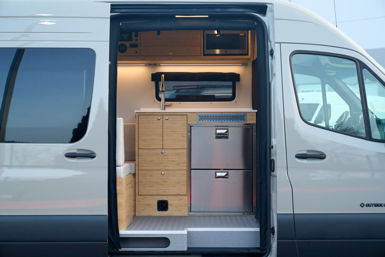 Outside Van Custom Van Conversion Scout