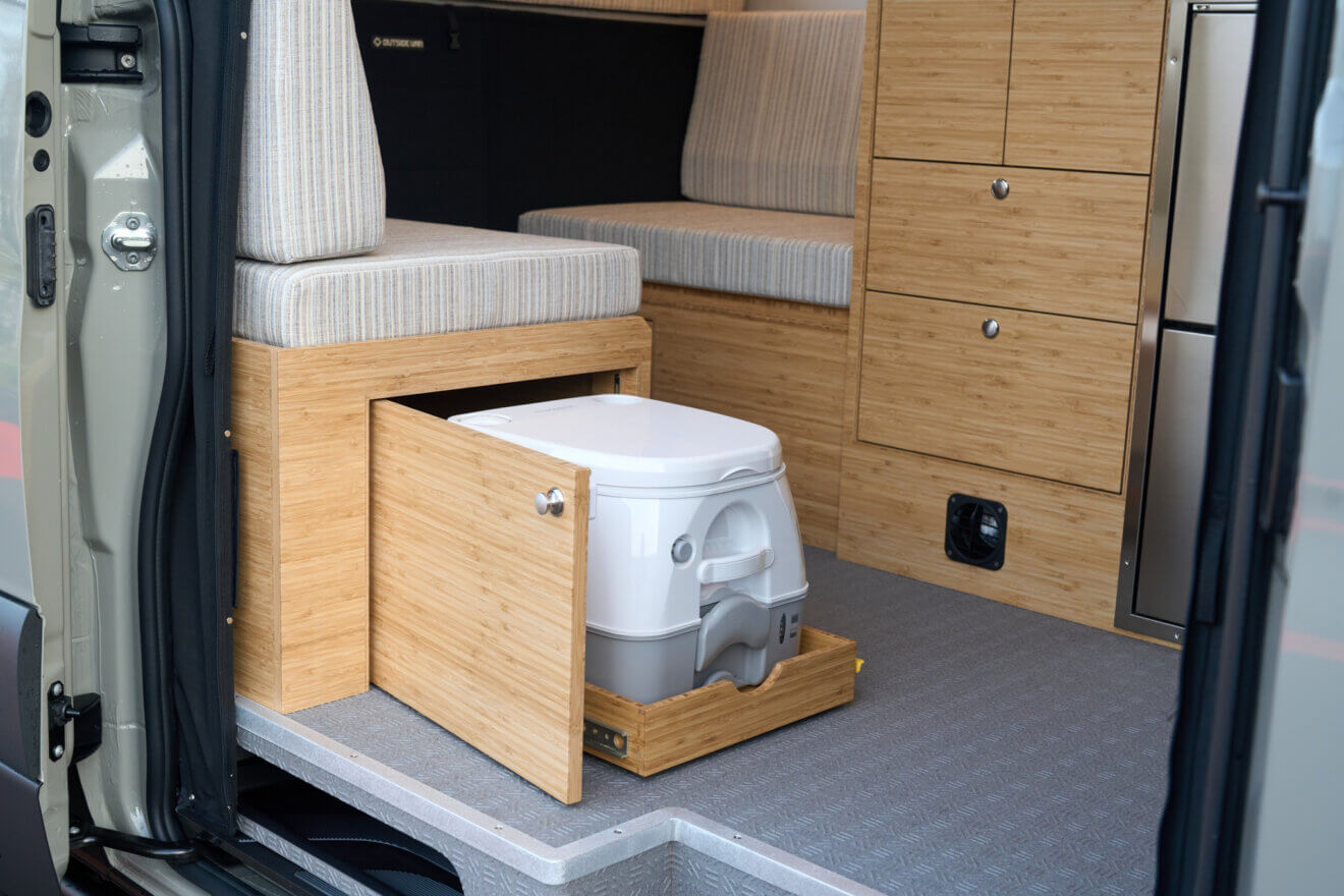 Outside Van Custom Van Conversion Scout