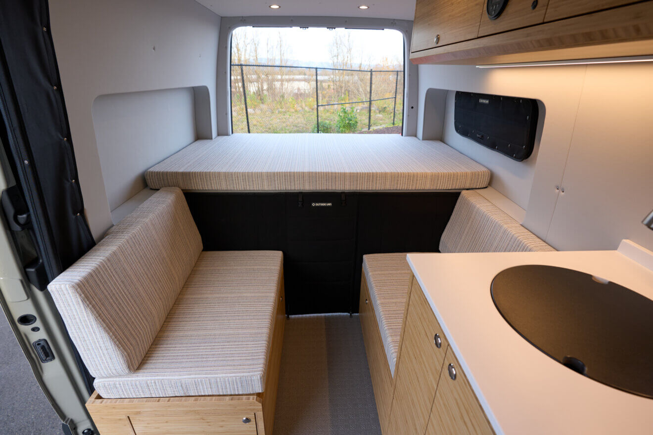 Outside Van Custom Van Conversion Scout