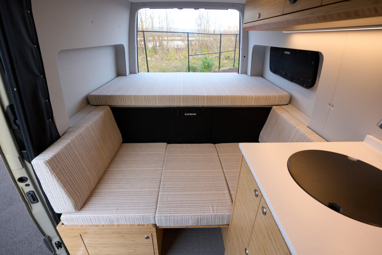 Outside Van Custom Van Conversion Scout