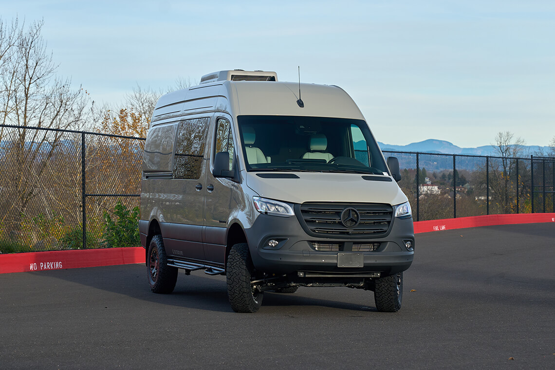 Outside Van Custom Van Conversion Scout