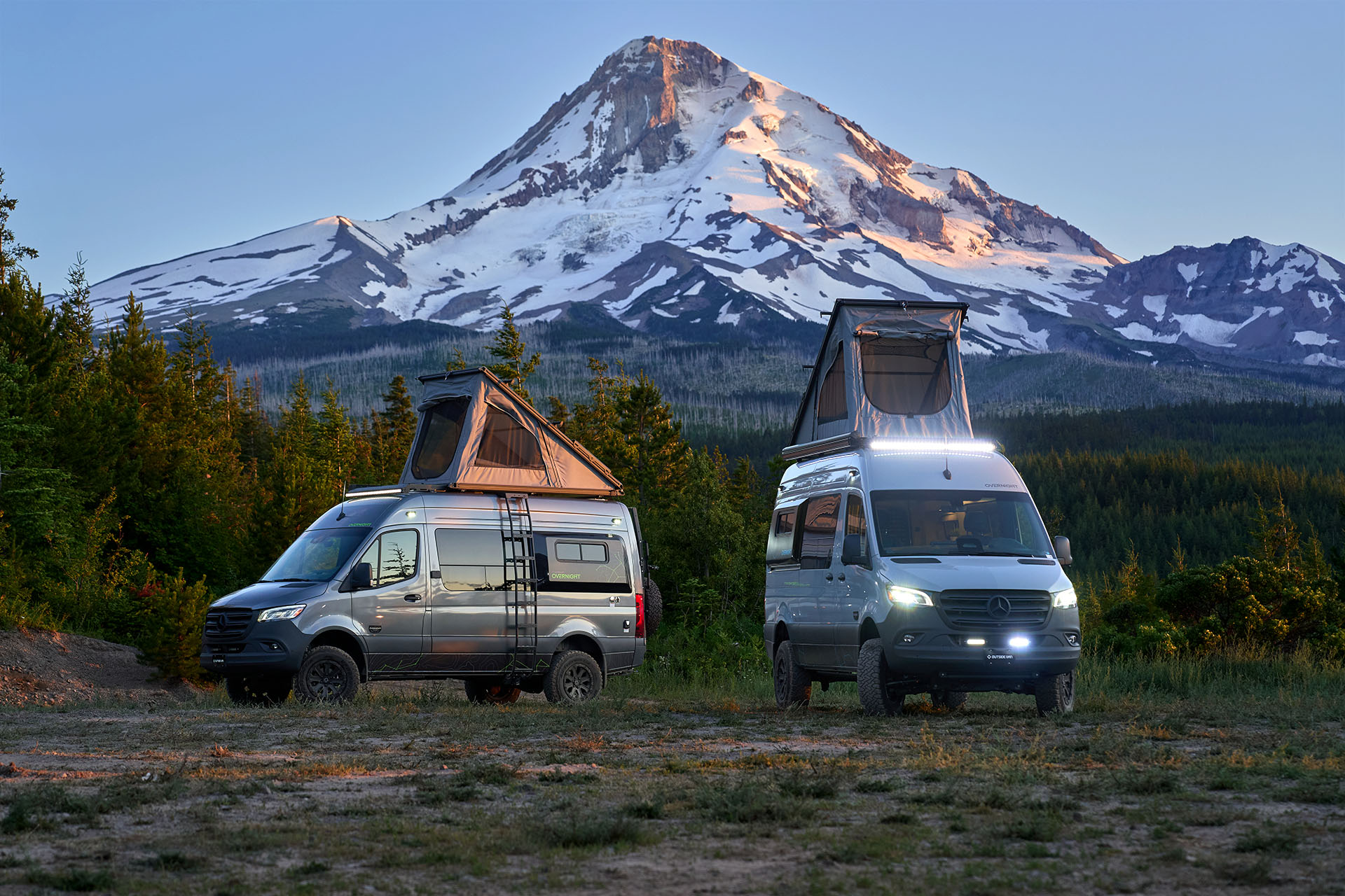 Outside Van Overnight