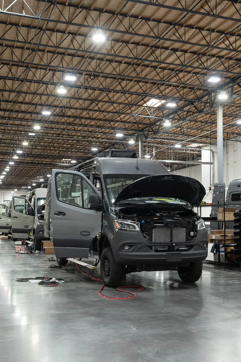 OutsideVan_EndofYear_OSVSouthProductionFacility