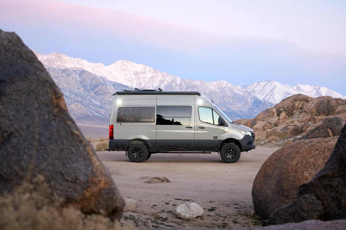 Outside Van Logo