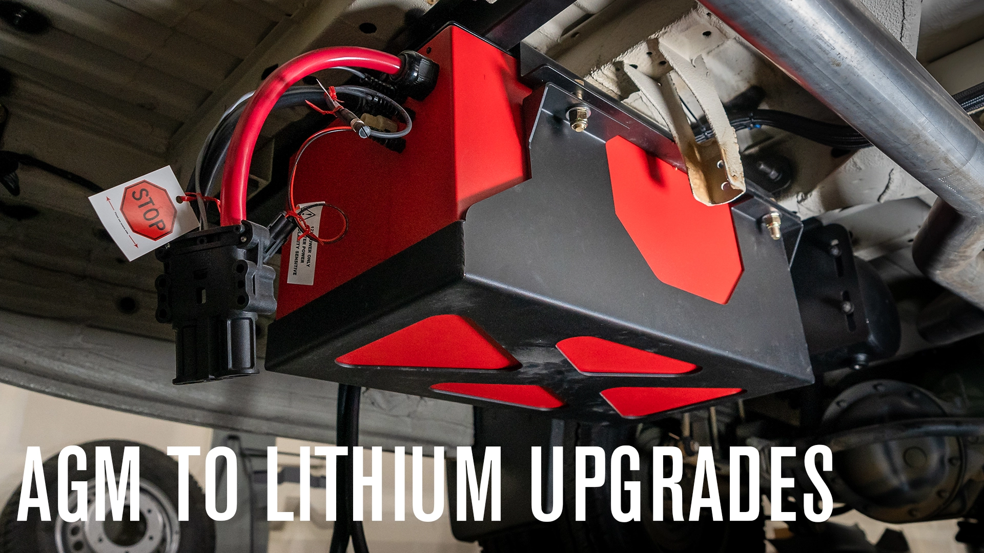 AGM to Lithium House Battery