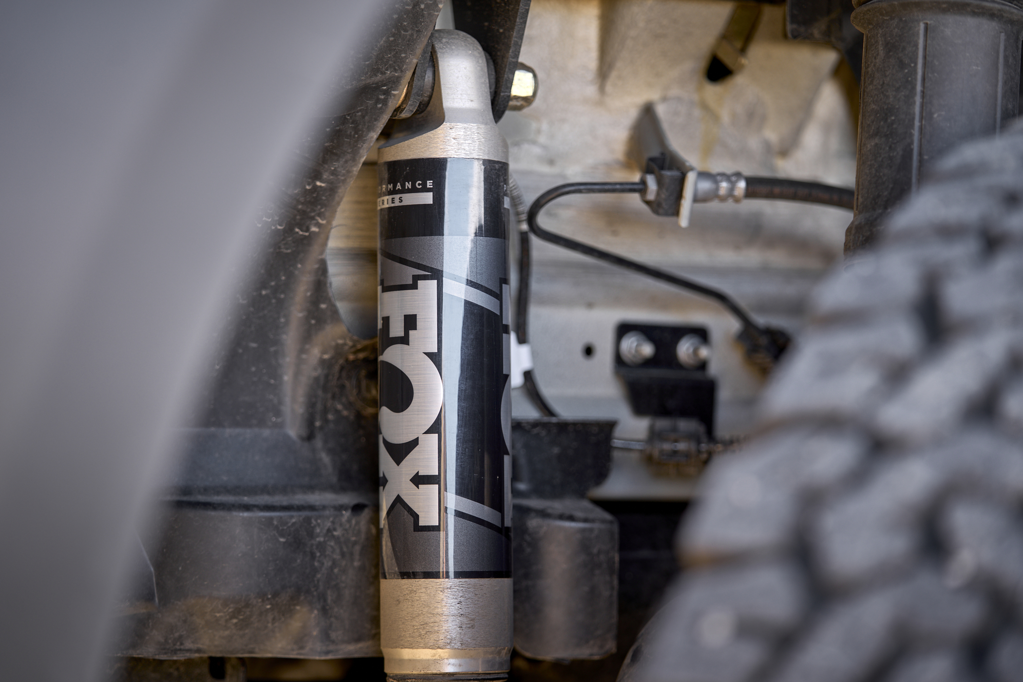 FOX suspension installed on an Outside Van