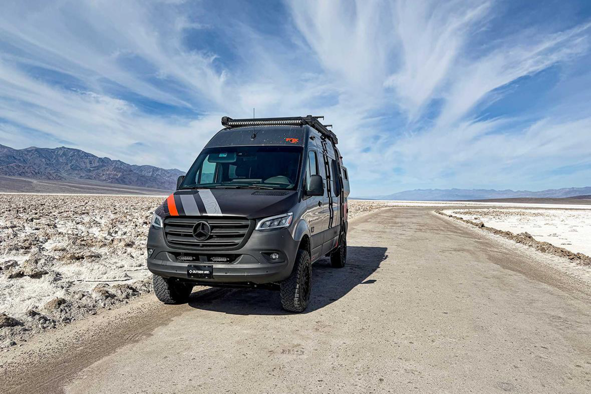 Outside Van Logo