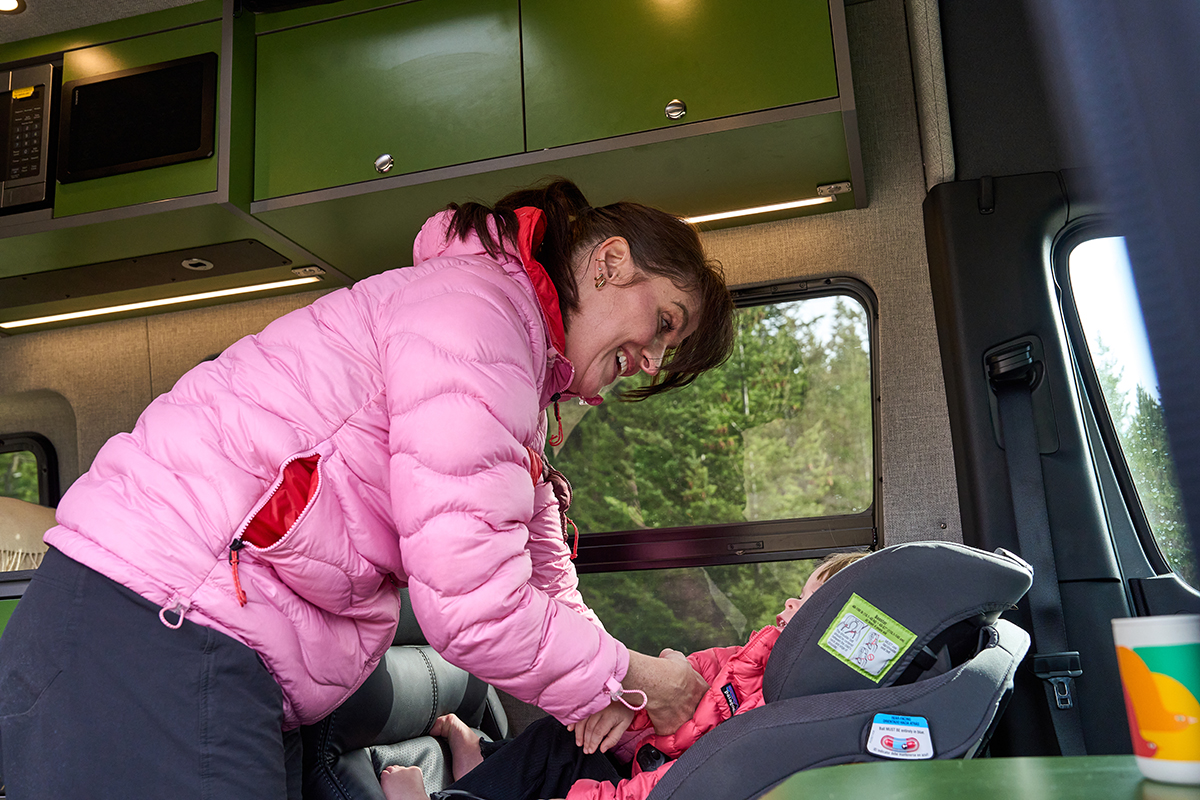 Outside Van Outside Van Overnight Carseat