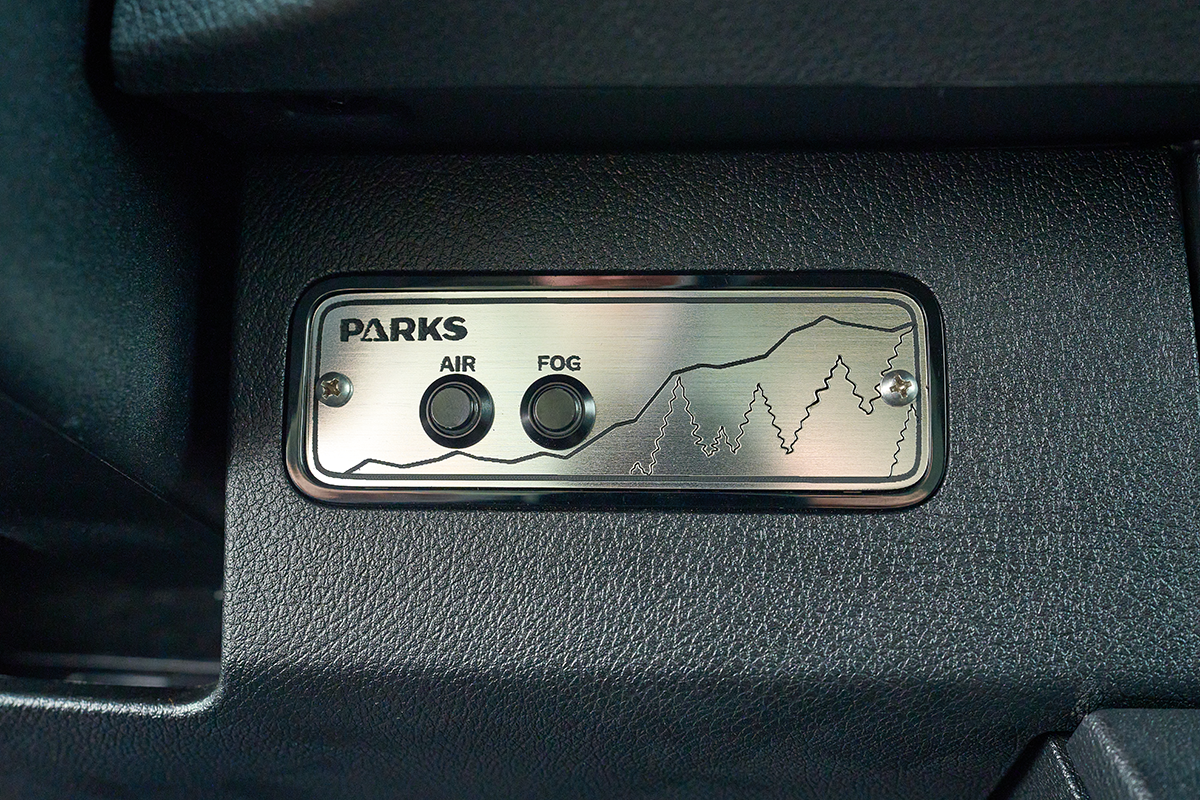 ParksRanger_2026Updates_OutsideVan__DSC0058 copy 2026 Parks Ranger fog light and air compressor switches