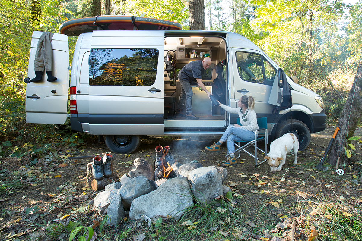 Outside Van Logo