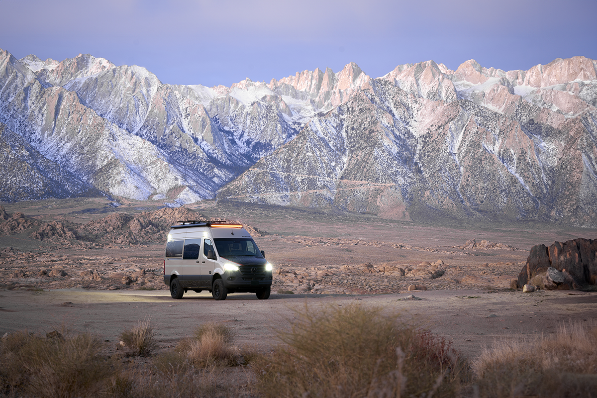 Outside Van Logo