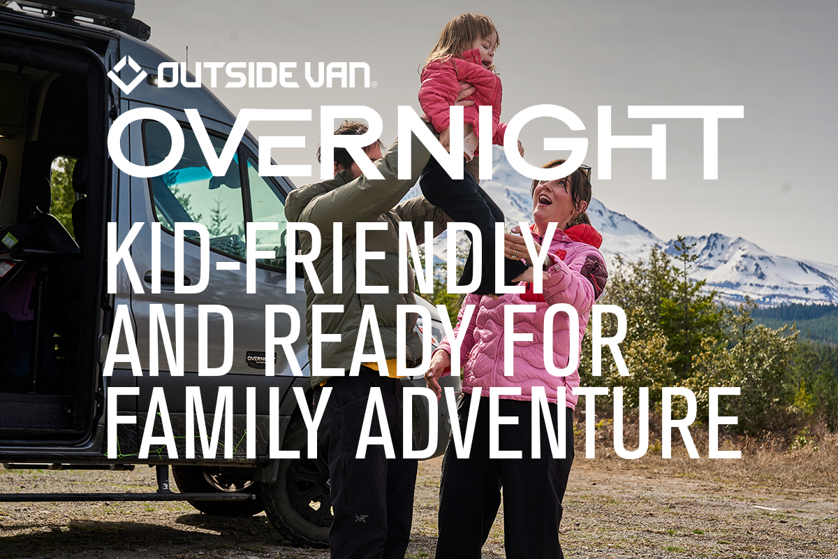 Overnight: Kid-Friendly adventure van
